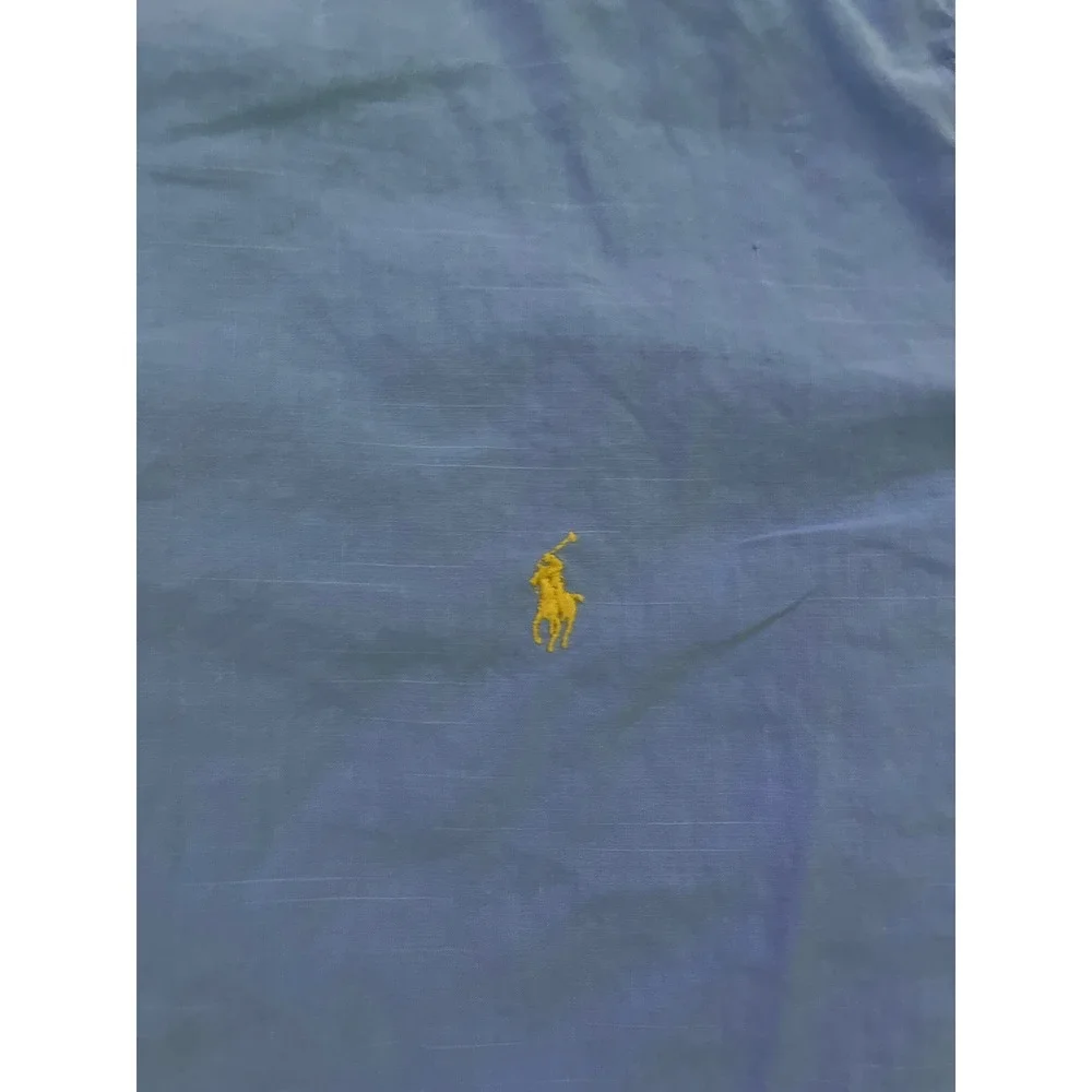Polo Ralph Lauren Curham Classic Fit Blue Short Sleeve Shirt XLT Tall Mens
